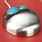 Silver Mouse Office Desktop Accessory